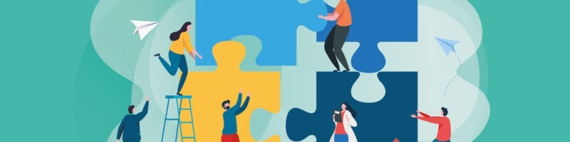 care homes and communities image - jigsaw puzzle