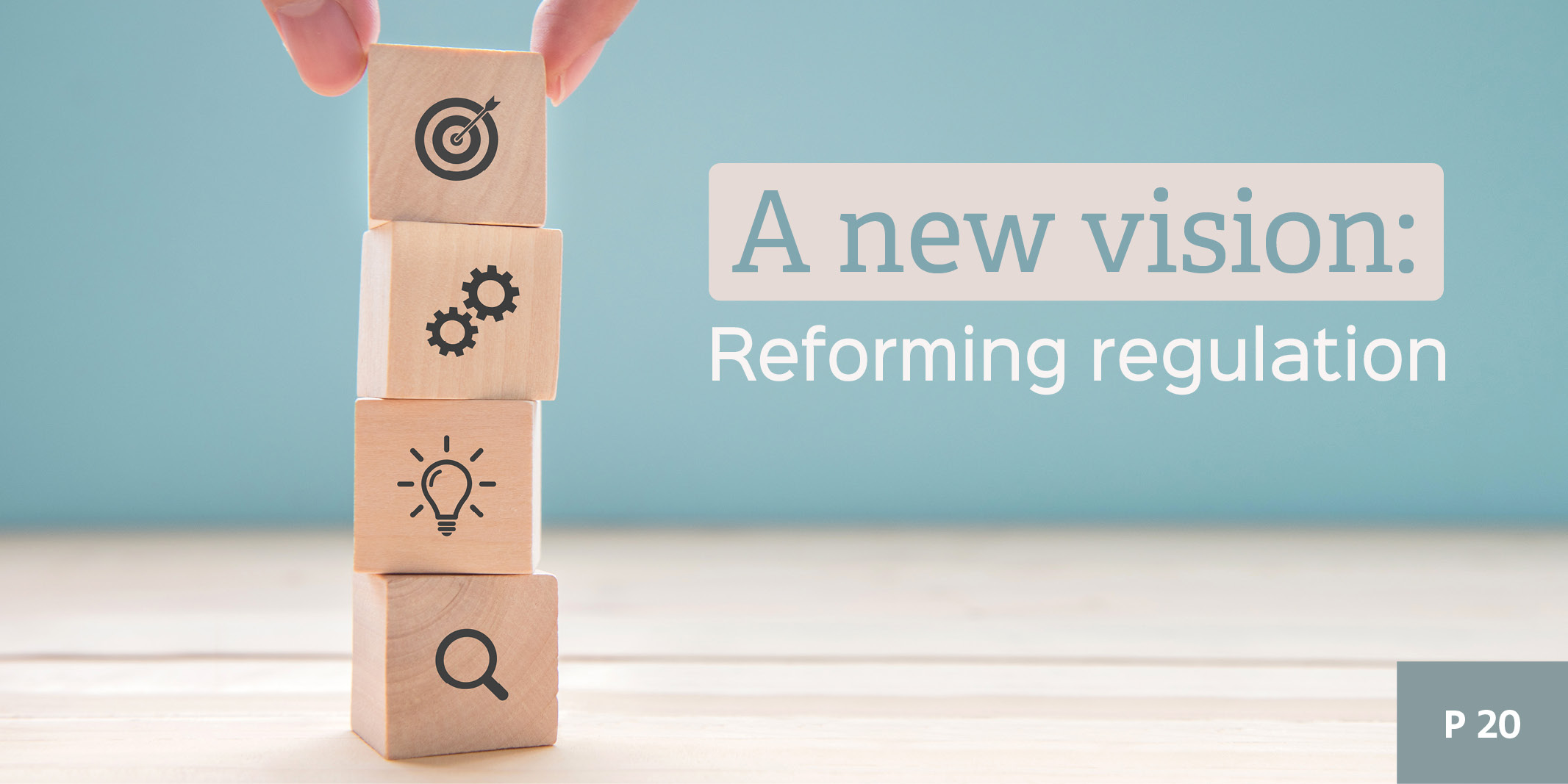 Regulation Vision A new vision: Reforming regulation - Care Management Matters
