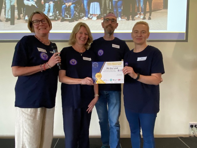 Care Innovation Challenge (CIC) 2024 finalists Team EVA