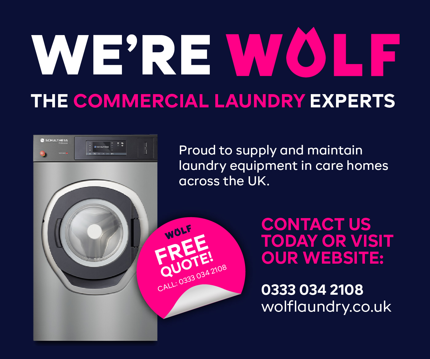Wolf Laundry – CMM Feature Banner